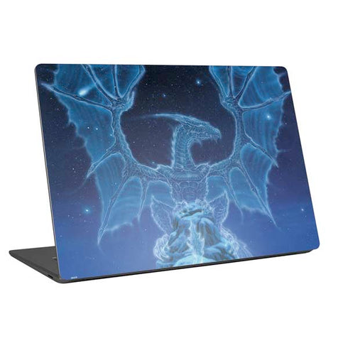 Ed Beard Jr. Winter Spirit Dragon by Ed Beard Jr Laptop Skins